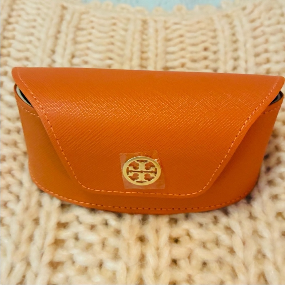 Tory Burch Sunglass Case with pouch NWT